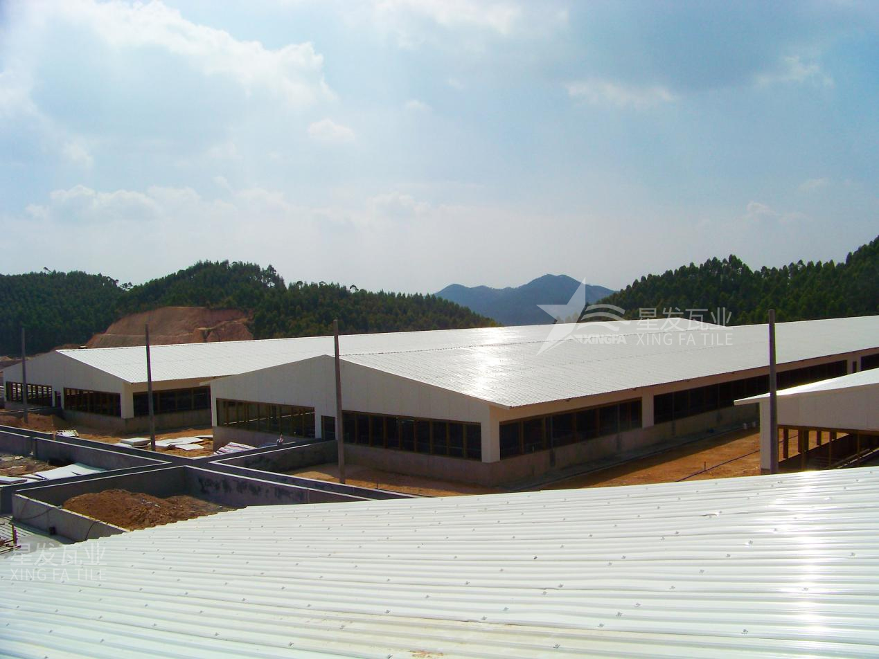 六盤水合成樹脂瓦施工安裝用什么材料搭建架子，六盤水鋼結(jié)構(gòu)搭建樹脂瓦