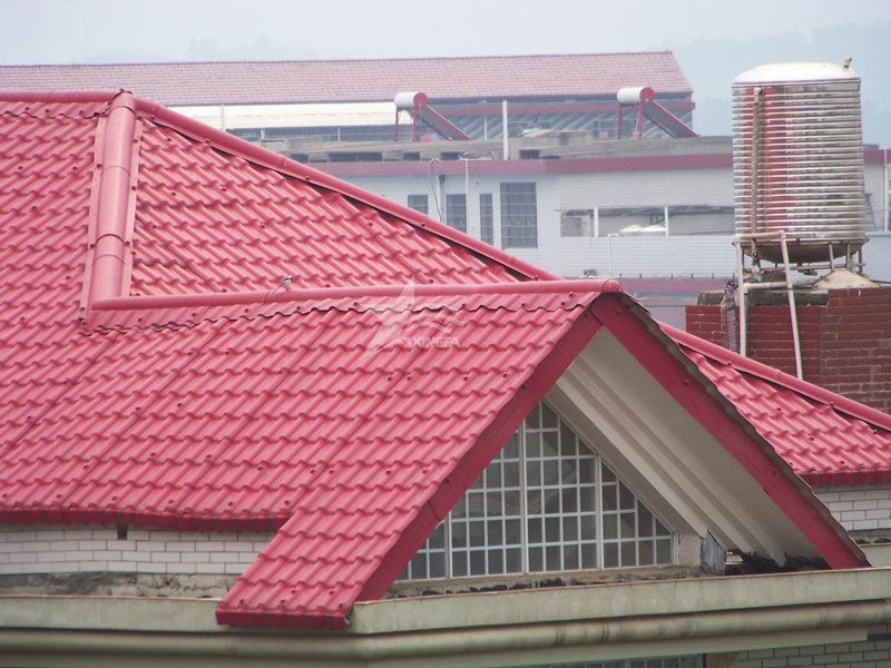 新型屋面建材六盤水合成樹脂瓦，傳統(tǒng)建筑用瓦的傳承替代建筑材料