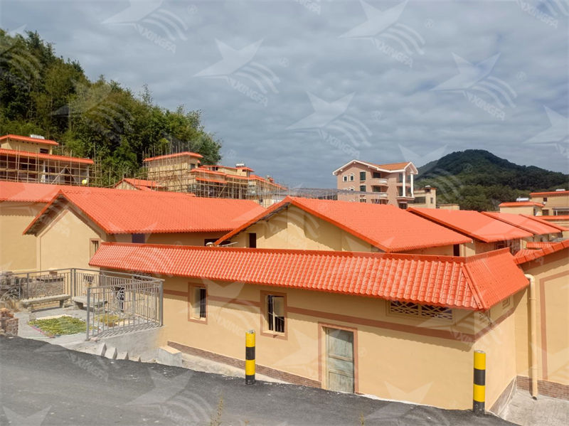 建房搭建屋面選擇六盤(pán)水合成樹(shù)脂隔熱瓦，你了解多少？